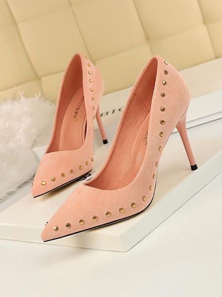 

spring and autumn new style stiletto all-match super high heel, Black