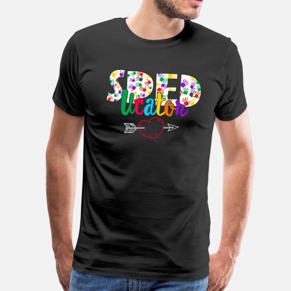 

special education teacher speducator sped team t shirt men printing cotton euro size s-3xl solid color cute fashion spring formal shirt