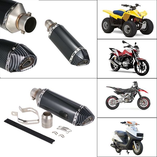 

motorcycle exhaust system 38-51mm muffler pipe