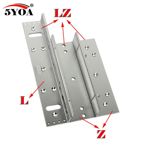 

180 280 350 500kg z l bracket magnetic electromagnetic lock lz 350lbs inward door with wooden metal door access control system