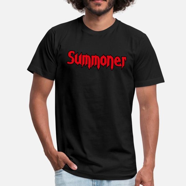 

summoner t shirt men designs cotton s-3xl original fit casual summer pattern shirt