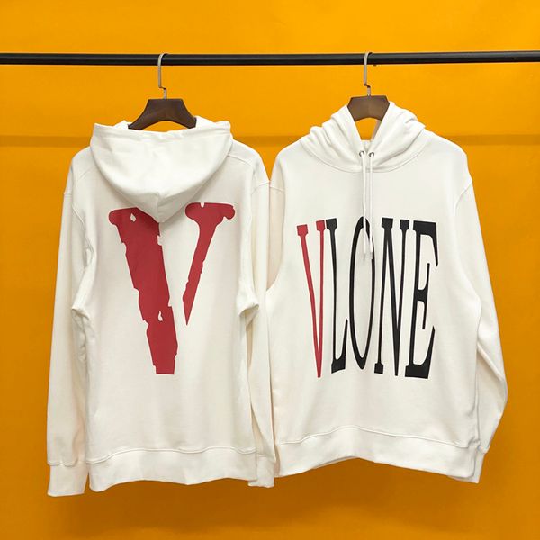 

20ss qaulity men designer hoodies 100% cottom print sweater hoodie mens women sweatshirt vlones men s clothing euro size:s-xl h987rf, Black