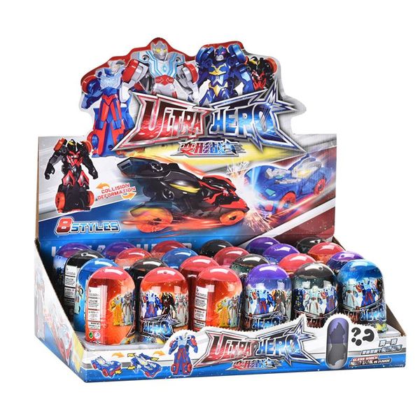 

20 pcs two combination of racing car & hero for kid toy gift 03