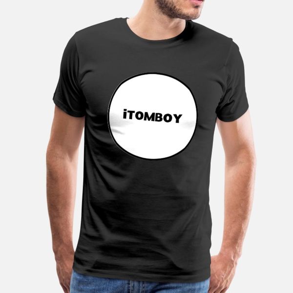 

itomboy tomboy clothes design for women teen girls t shirt men designs cotton s-xxxl solid color graphic new fashion summer style cool
