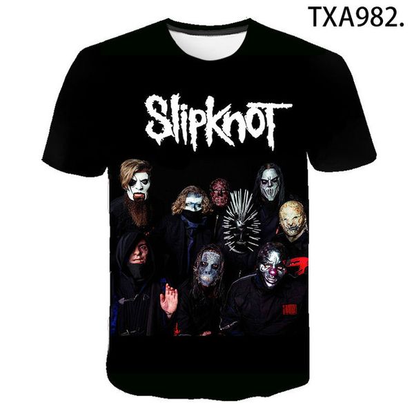 

slipknot boy girl printed cool 3d print shirts harajuku harajuku funny men clothing