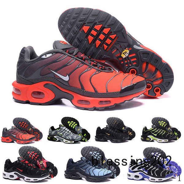 

2019 new design tn mens shoes breathable mesh chaussures homme tn requin noir outdoor shoes size 7-12 sbw2p