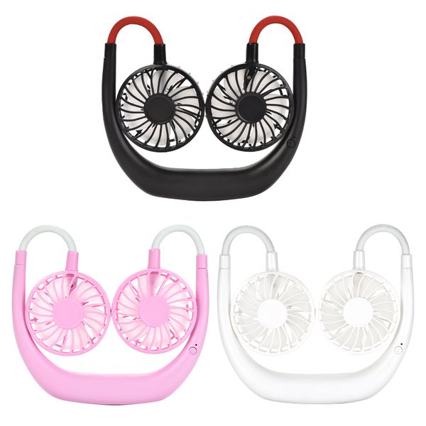 

60pcs/set light weight & full power mini fans lazy neck hanging fans summer electronic for & kid