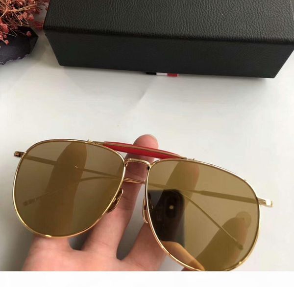 

men classic pilot 015 sunglasses gold metal frame and mirrored lens women designer sunglasses new with box, White;black