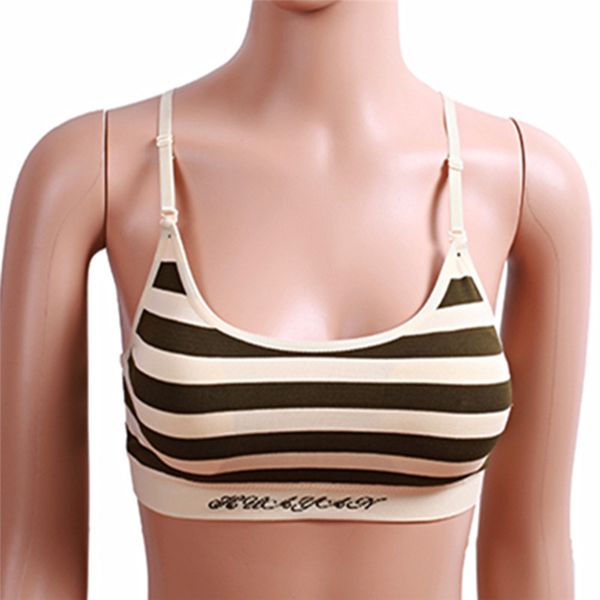 

gym clothing women underwear bra wireadjusted-straps padded push up seamless thin cropped bralette, White;black