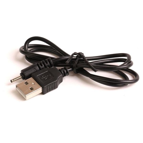 

70cm high speed usb to dc2.0 black power cable 2mm port 100pcs/lot