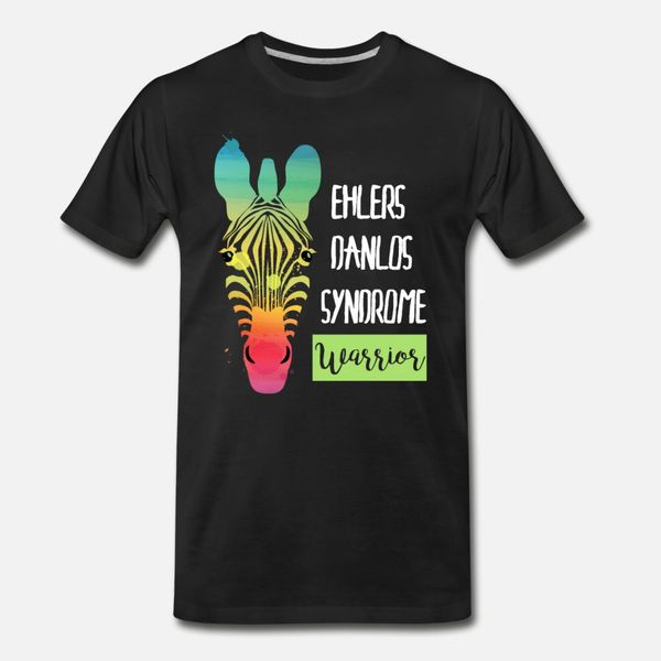 

ehlers danlos syndrome warrior t shirt men custom cotton s-3xl vintage anti-wrinkle funny summer style pattern shirt
