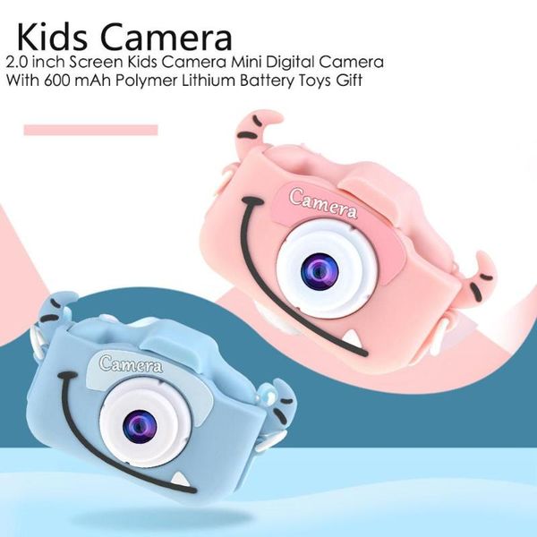 

x5 2.0 inch screen kids camera mini digital 20mp p children camera with 600 mah polymer lithium battery toys gift