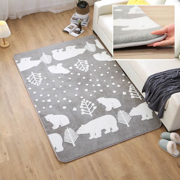 

carpets 140cm*190cm/190cm*240cm australian plush jacquard for living room sofa carpet children cute rug bedside tatami mat