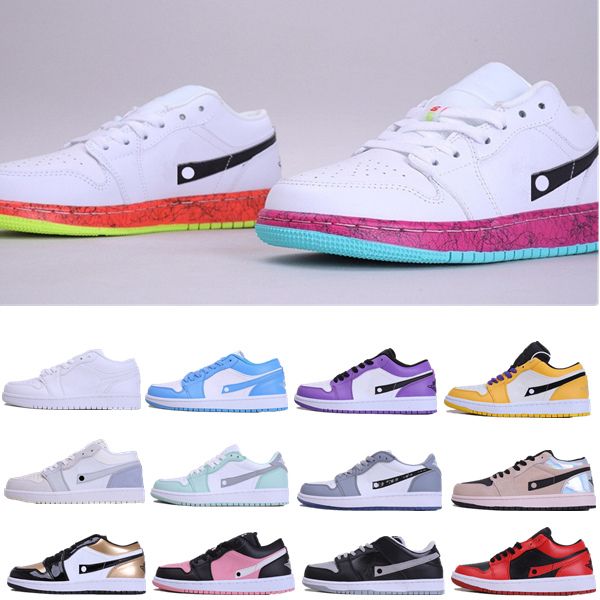 

new og 1 jumpman 1s basketball shoes mens shoes sneakers royal blue chicago red women trainers black white sports running shoes