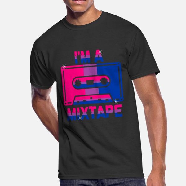 

i'm a mixtape bisexuality bisexuality bisexuality t shirt men printing cotton crew neck original cute new style spring trend shirt