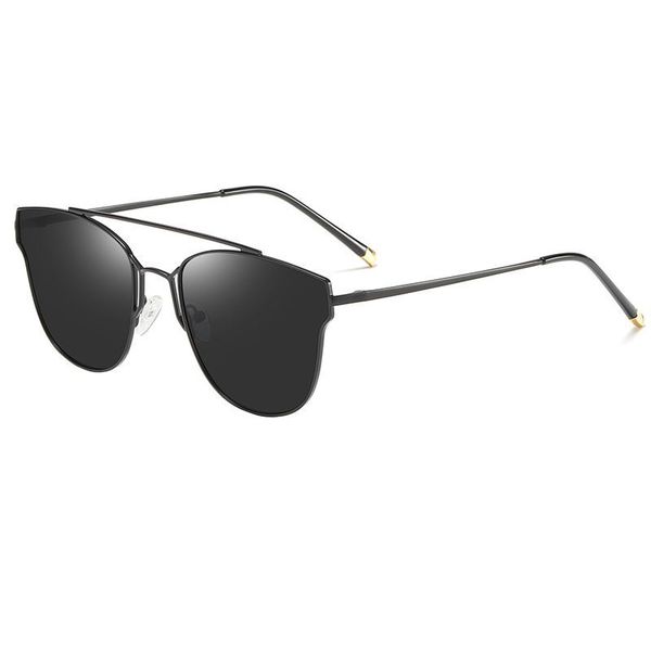 

sunglasses women brand design polarized classic cat eye lunette de soleil femme sun glasses, White;black