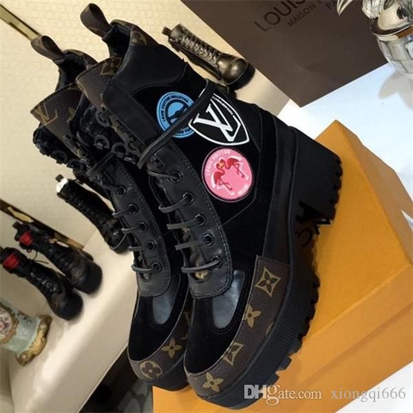 

2020 ladies high-heeled boots, stylish and versatile, high-quality designer ladies casual desert boots, with box size 35-41as, Red;white