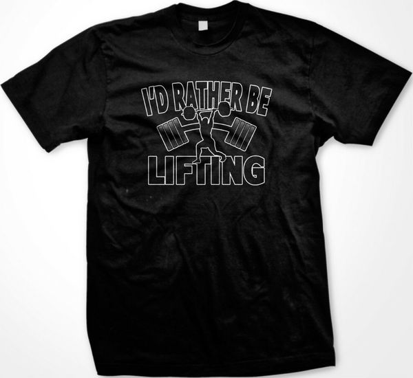 

супер продажа я предпочитаю быть подъемной смешной мужские 2019 нового прибытие летней моды коротких рукава 100% хлопок дизайна своей собств