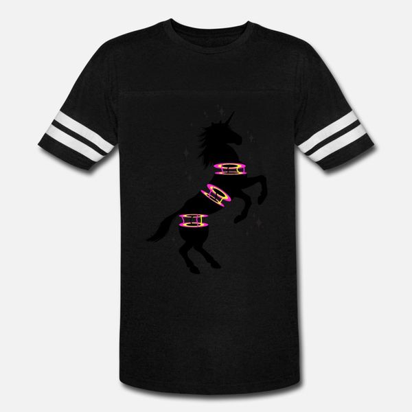 

забавная жуткий ужас unicorn подарок для хэллоуина t shirt men создать tee shirt crew neck тонких против морщин смешных summer family рубашк