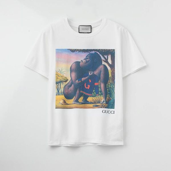 

20ss mens fashion designer t shirts women men's casual short sleeve cotton tees letter male designer clothing s-2xl, White;black