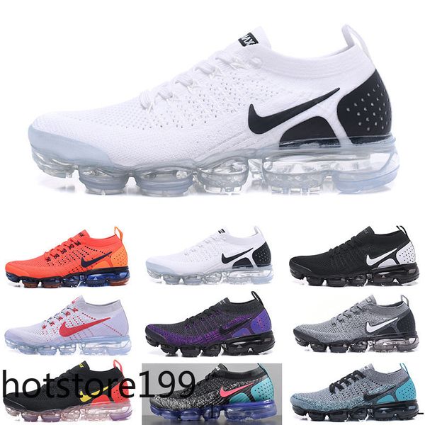 

high-quality 2019 tn running shoes mens new fly1.0 2.0 3.0 knit triple black white designer shoes be true mesh sneakers 36-45 huyj