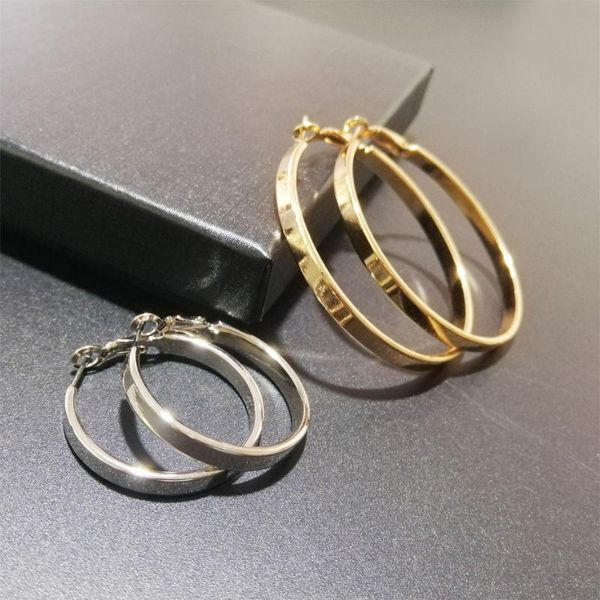 

3pairs / пакет модный обруч серьги для женщин серьги для позолоченные круглый женский стиль ювелирных изделий свадебные аксессуары подарочны, Golden;silver
