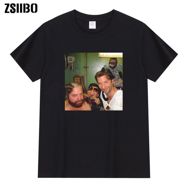 

2020 new arrival hangover movie men's t shirt trendy hip hop cotton short sleeve o-neck tees fashion design male funny tee