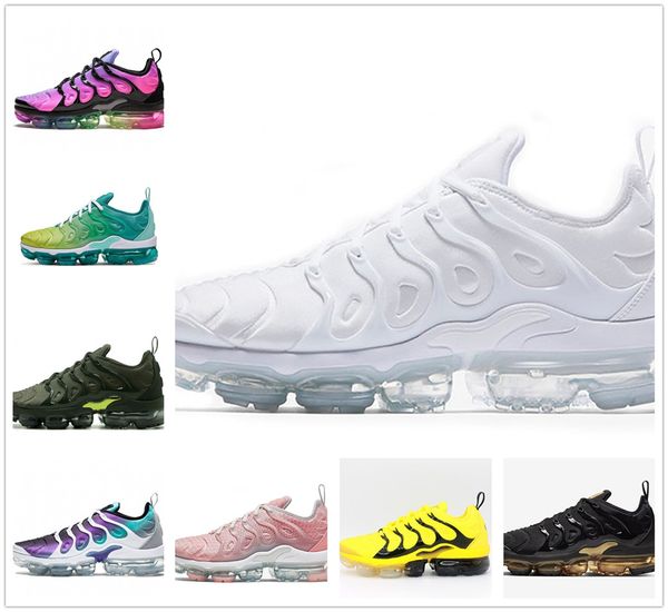 

factory version mens tn plus running shoes women stylist cushion shoes bumblebee grape sport outdoor sneakers with box as41