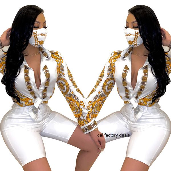 

J2152 Women's fashion shirts Digital excelent quality shirt