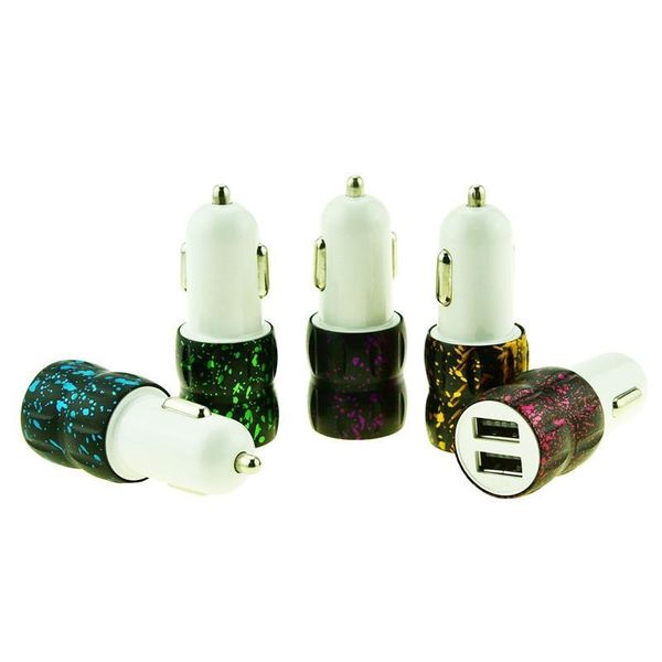 

cgjxs new dual usb port car charger universal 2 .1 a charging adapter for samsung s8 tablet nokia