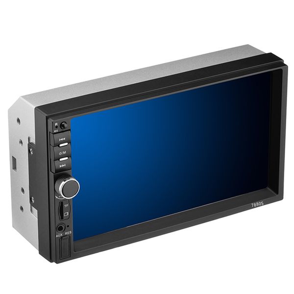

car mp5 mp3 player 7 inch double 2din hd bluetooth press screen stereo radio