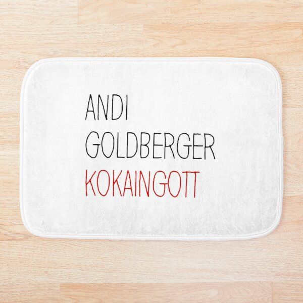 

andi goldberger god funny gift idea bath mat bathroom bath mat set mirrofiber cartoon rug set
