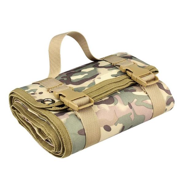 

outdoor pads camouflage camping mat multi function non-slip camp picnic camo