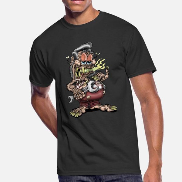 

greasy wrencher car toon t shirt men print 100% cotton euro size s-3xl pictures gift casual spring outfit shirt
