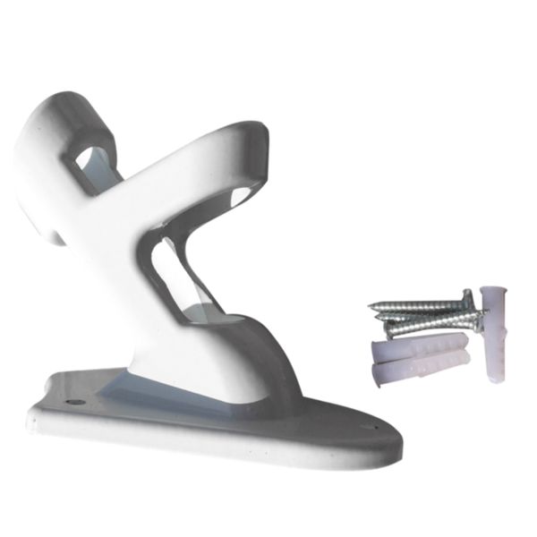 

2 position aluminum alloy wall mounted flagpole bracket mount mini flag holder