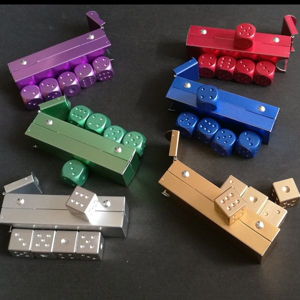 

aluminum wholesale various color custom metal dice