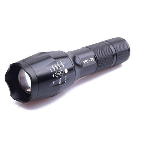 

flashlights torches 10000lumens focusing led zoom camping lamp white light tube outdoor hand-held