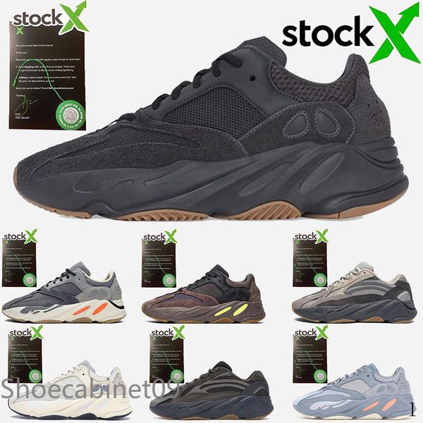 

kanye west 700 wave runner running shoes for mens womens 700s v2 static sports sneakers mauve solid grey luxury designer shoes size grr6y