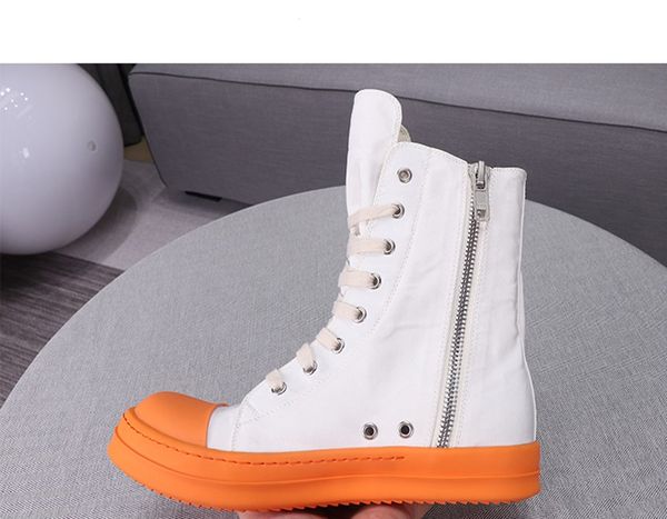 

new list high-shoes men shoes purse pocket lovers thick crust creamy bottom shoes persional male female fashion wild boots, Black