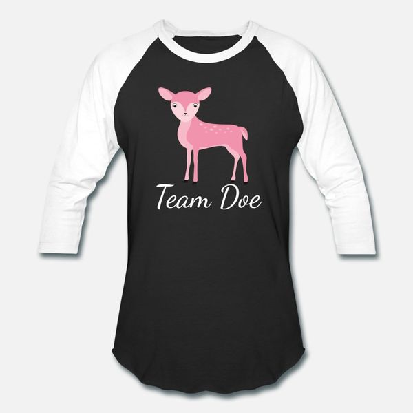 

deer theme gender reveal team doe product t shirt men character tee shirt s-xxxl clothing graphic fashion spring vintage shirt