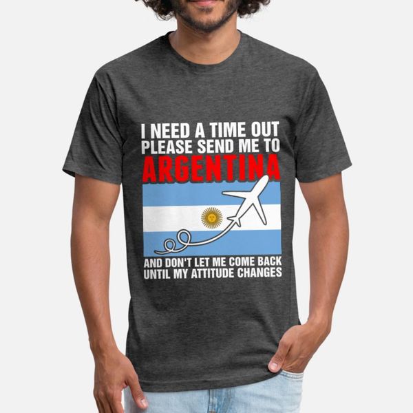 

i need a time out please send me to argentina t shirt men printing short sleeve s-xxxl outfit anti-wrinkle casual summer style normal shirt