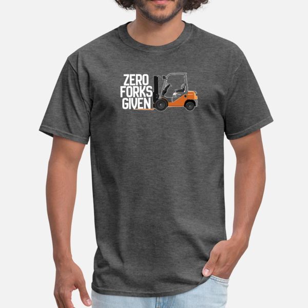 

forklift truck design zero forks given t shirt men printed cotton crew neck standard crazy comical summer style kawaii shirt
