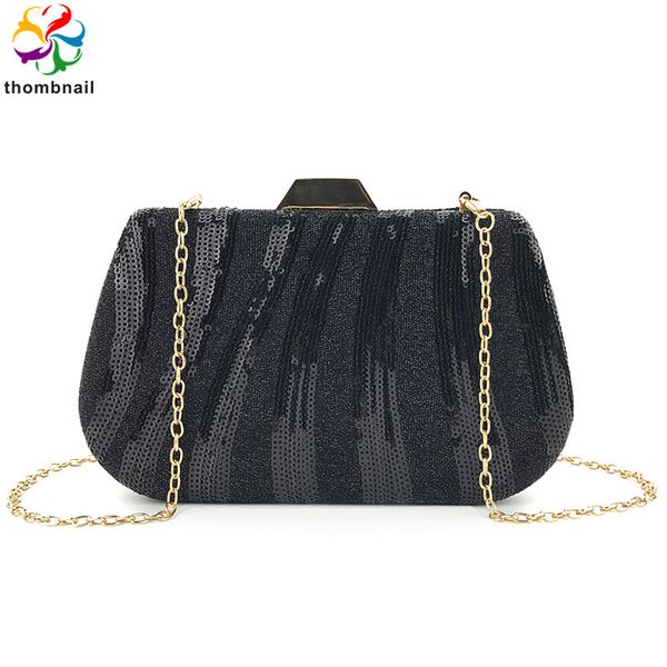 

evening bags black luxury party clutch purse women wedding 2021