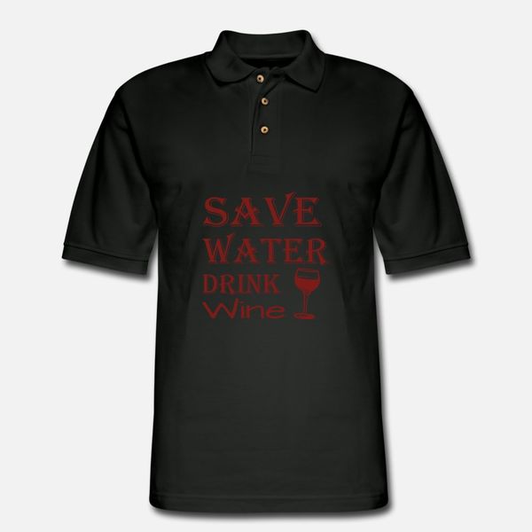 

save water drink wine gift wine lover t shirt men create tee shirt o neck fit anti-wrinkle casual spring autumn leisure shirt