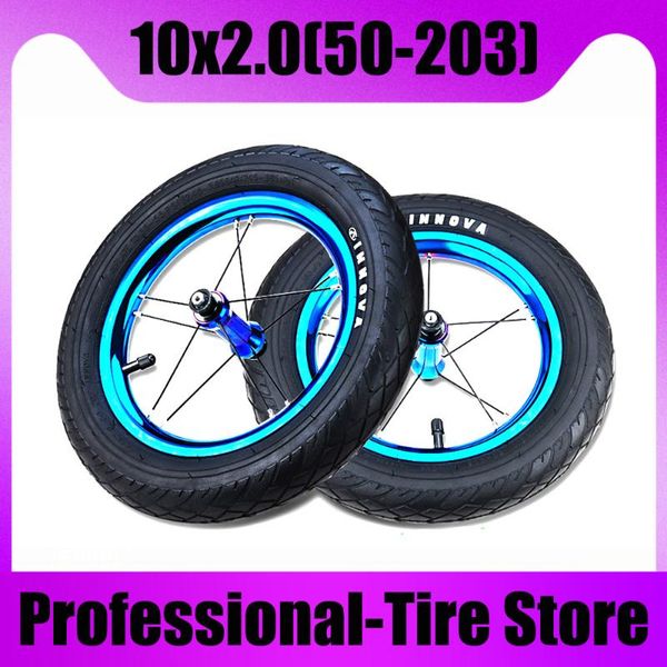 

10x2.0[50-203] wheel with aluminium alloy hub&eva tyre fit for children bicycle baby carriage