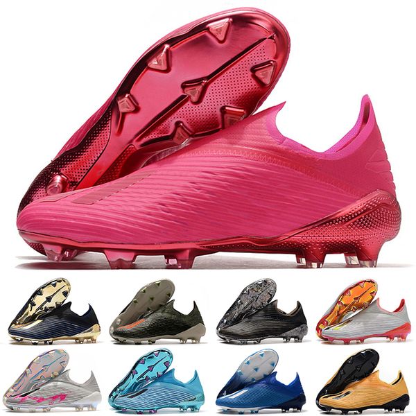 

2020 горячие x 19+ 19,1 футбол mens fg женщин дети slip-on футбол розовый 19 + х футбол boots футбол обувь бутсы scarpe калсио размер us3.5