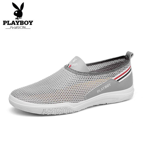 

playboy новых мужчины обувь воздухопроницаемой сетка спортивной ходьба обувь повседневного покрытие износостойкой walking тапок