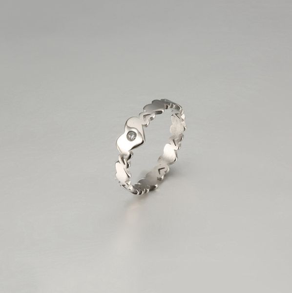 

love heart ring design women ring fashion finger jewelry gift nice wmr104, Golden;silver