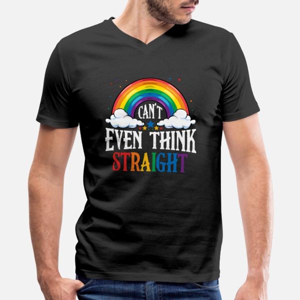 

can t even think straight lgbt statement gift t shirt men personalized tee shirt crew neck gents fitness basic spring autumn natural shirt