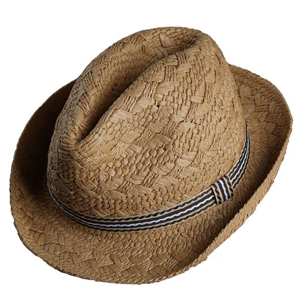 

2020 handmade paper straw hat women's summer sun hat jazz wide grass women's beach outdoor holiday beach sun folding, Blue;gray